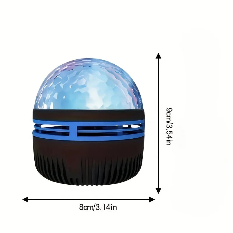 Starry Night Sky Projector – RGB LED Galaxy Light with Remote (Water Ripples Effect)